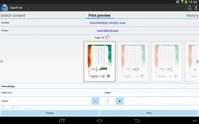 StarPrint android App screenshot 13